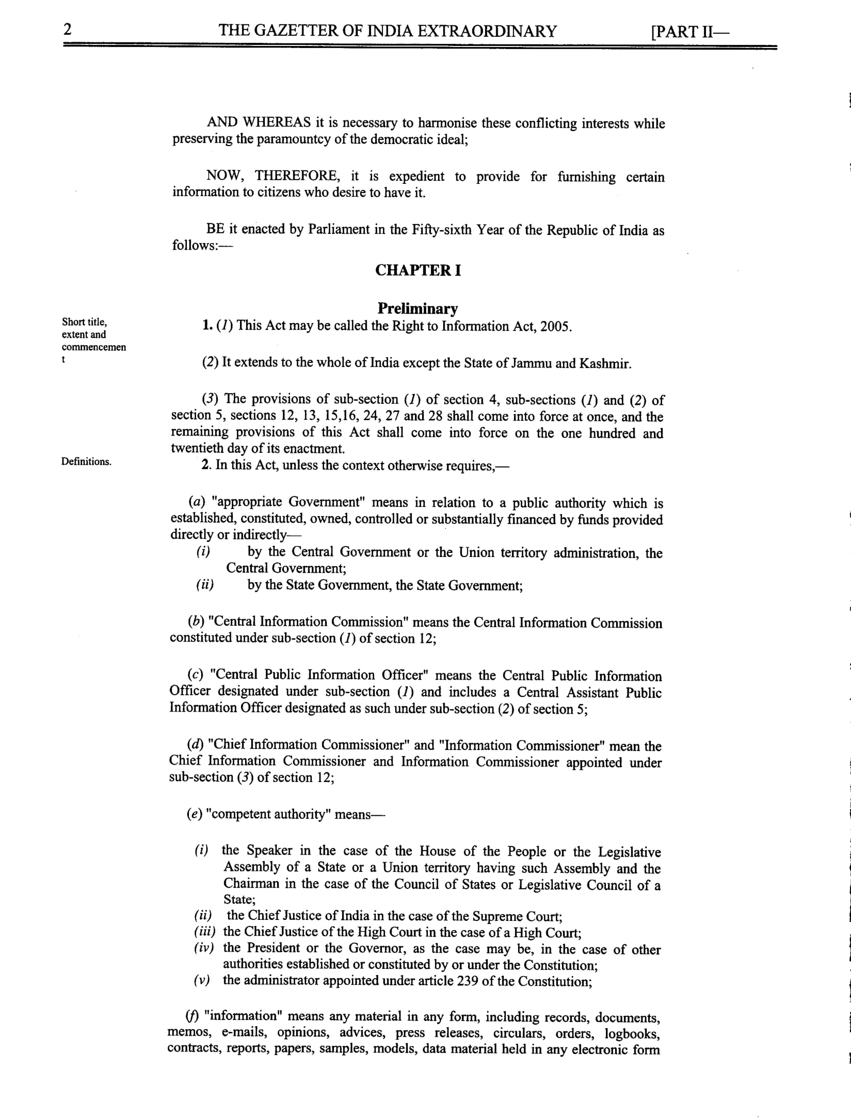 RTI Act 2005 - Right to Information Act PDF-02